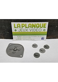 Kit Boutons En Caoutchouc Pour Manette Genesis (Pour Manette Complète)